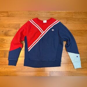 Vintage Champion Reverse Weave Colorblock Sweatshirt
